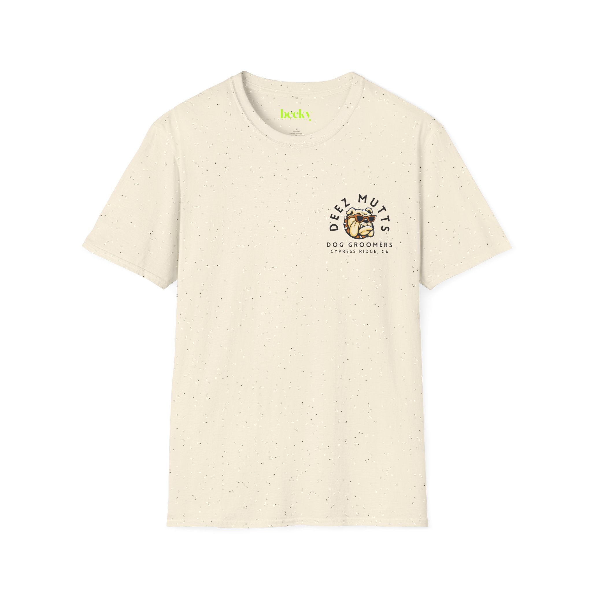 Deez Mutts Bulldog Logo T-Shirt | Dog Groomers Cypress Ridge