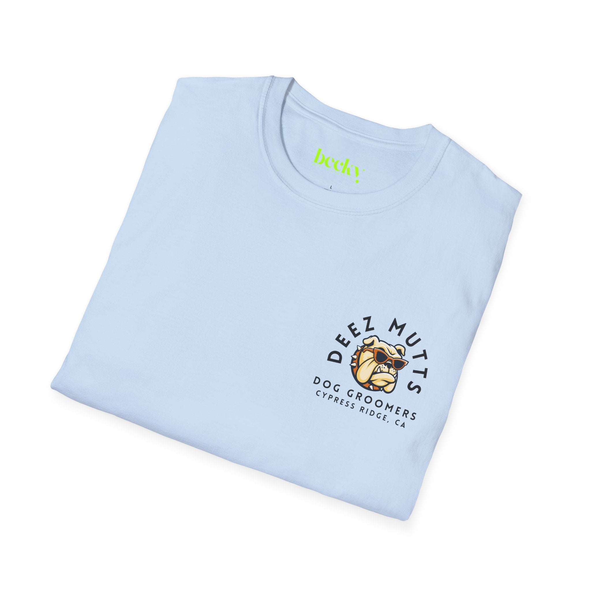 Deez Mutts Bulldog Logo T-Shirt | Dog Groomers Cypress Ridge