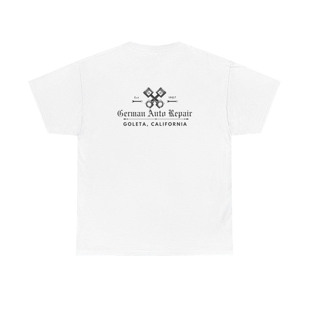 German Auto Repair Tee — Goleta Vintage Mechanic Logo T‑Shirt