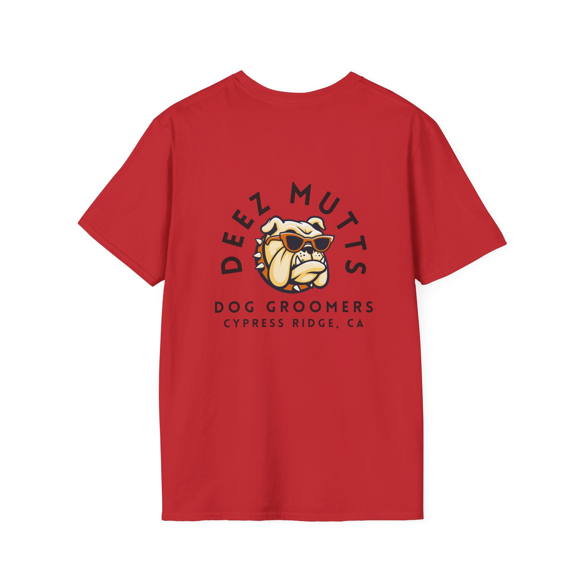 Deez Mutts Bulldog Logo T-Shirt | Dog Groomers Cypress Ridge