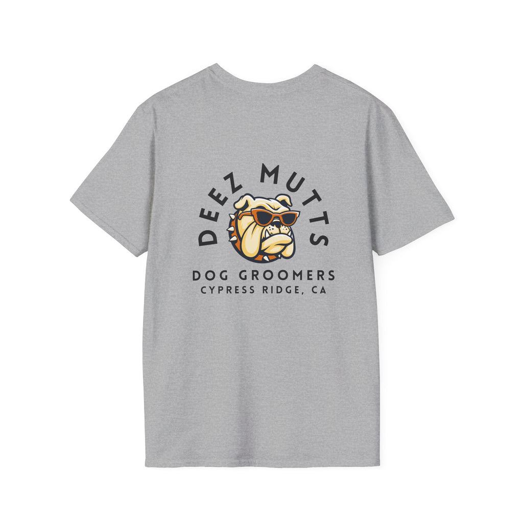 Deez Mutts Bulldog Logo T-Shirt | Dog Groomers Cypress Ridge