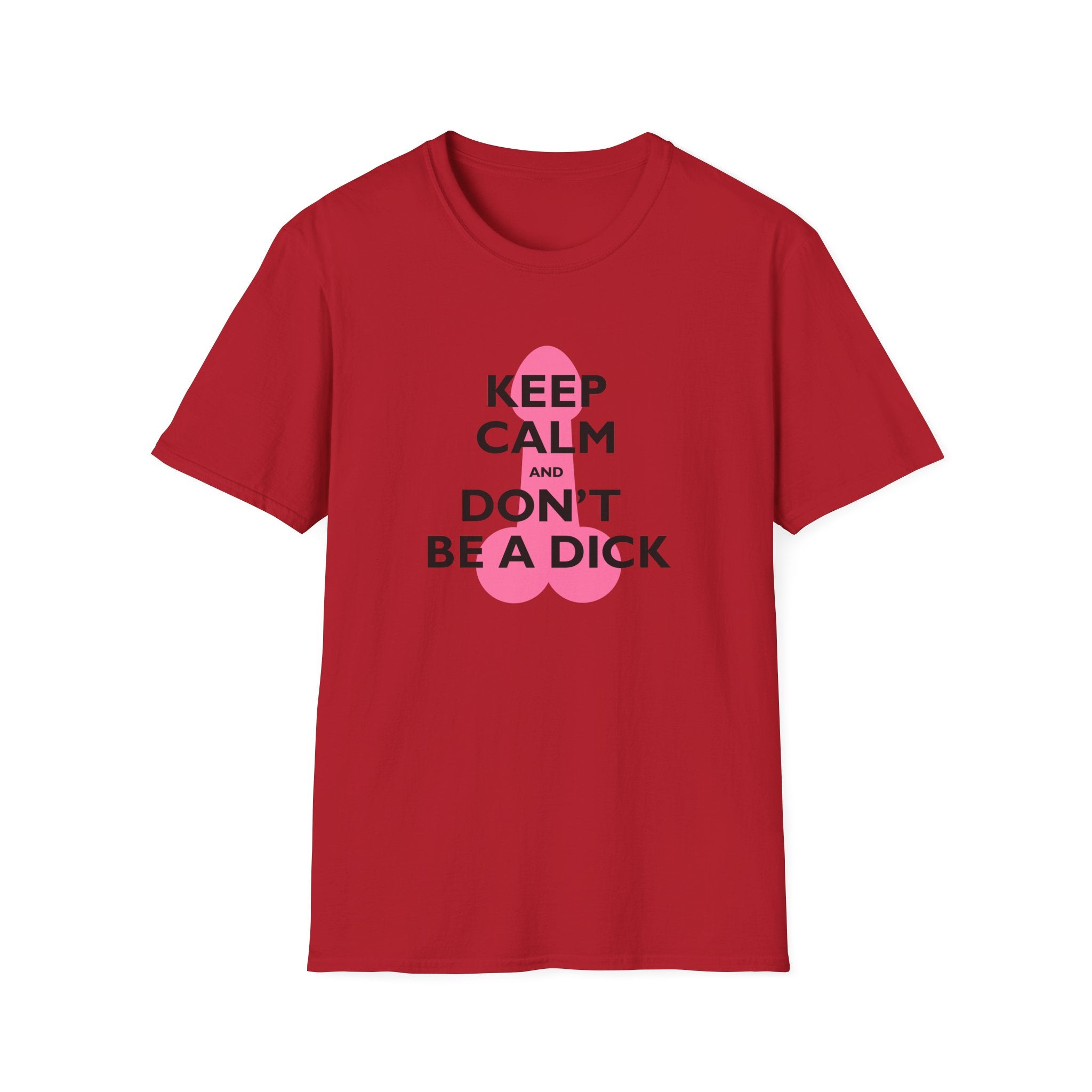 Keep Calm and Don't be a Dick t-shirt