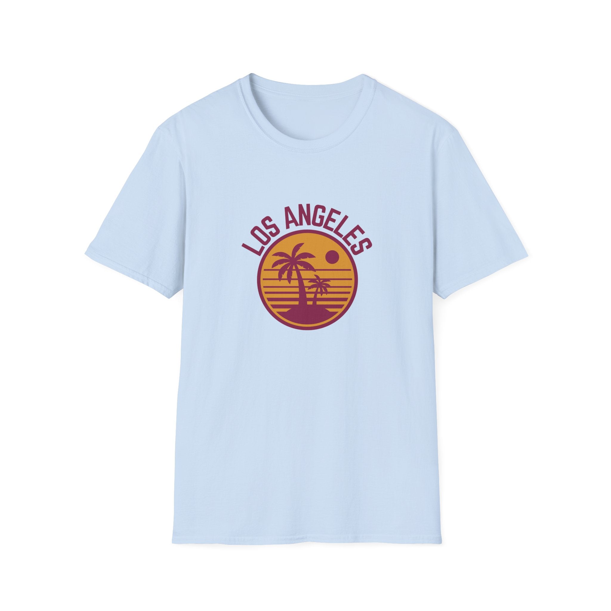 Sunset Design Unisex Softstyle T-Shirt, Graphic Tee, Summer Vibes Shirt, Beach Lover Top, Nature Inspired Clothing