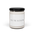 Free the Aliens Soy Candle | 9oz Scented Candle, Alien Graphic