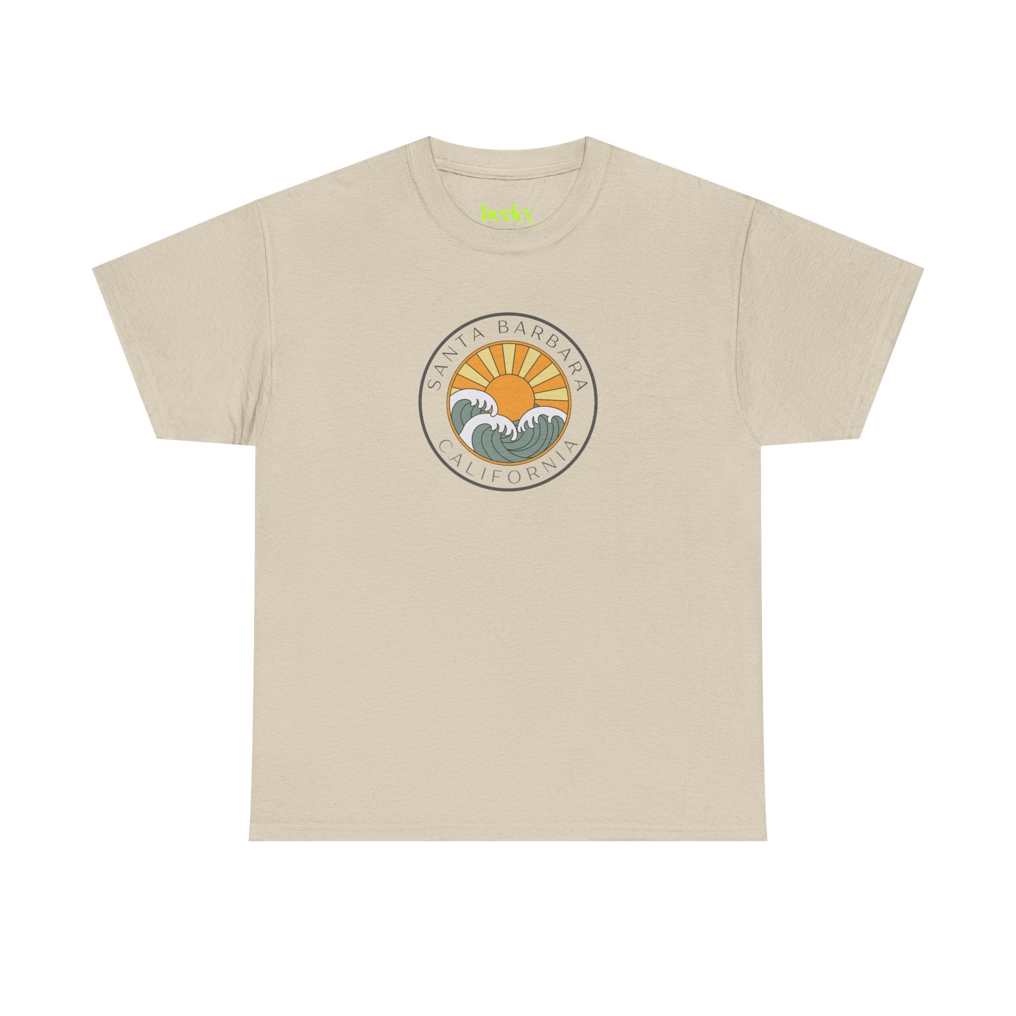 Santa Barbara logo T-Shirt | Retro Beach Graphic