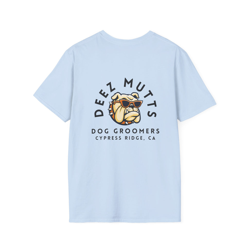 Deez Mutts Bulldog Logo T-Shirt | Dog Groomers Cypress Ridge