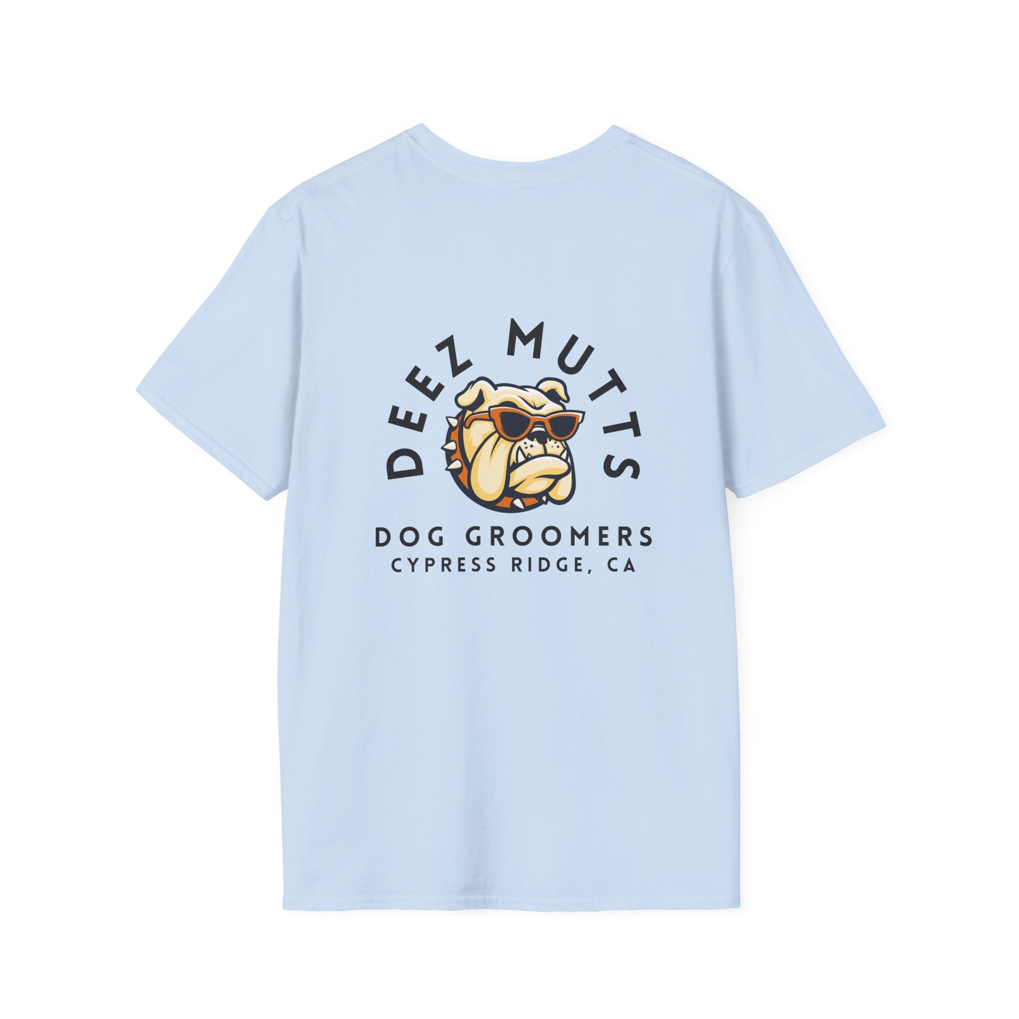 Deez Mutts Bulldog Logo T-Shirt | Dog Groomers Cypress Ridge