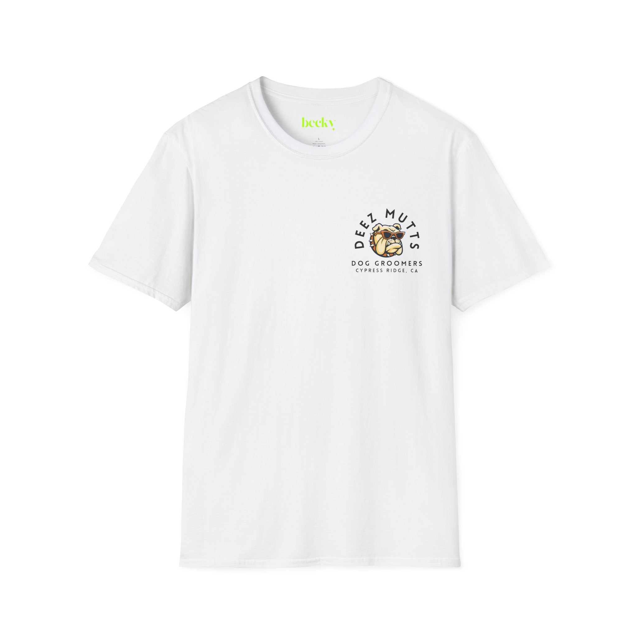 Deez Mutts Bulldog Logo T-Shirt | Dog Groomers Cypress Ridge