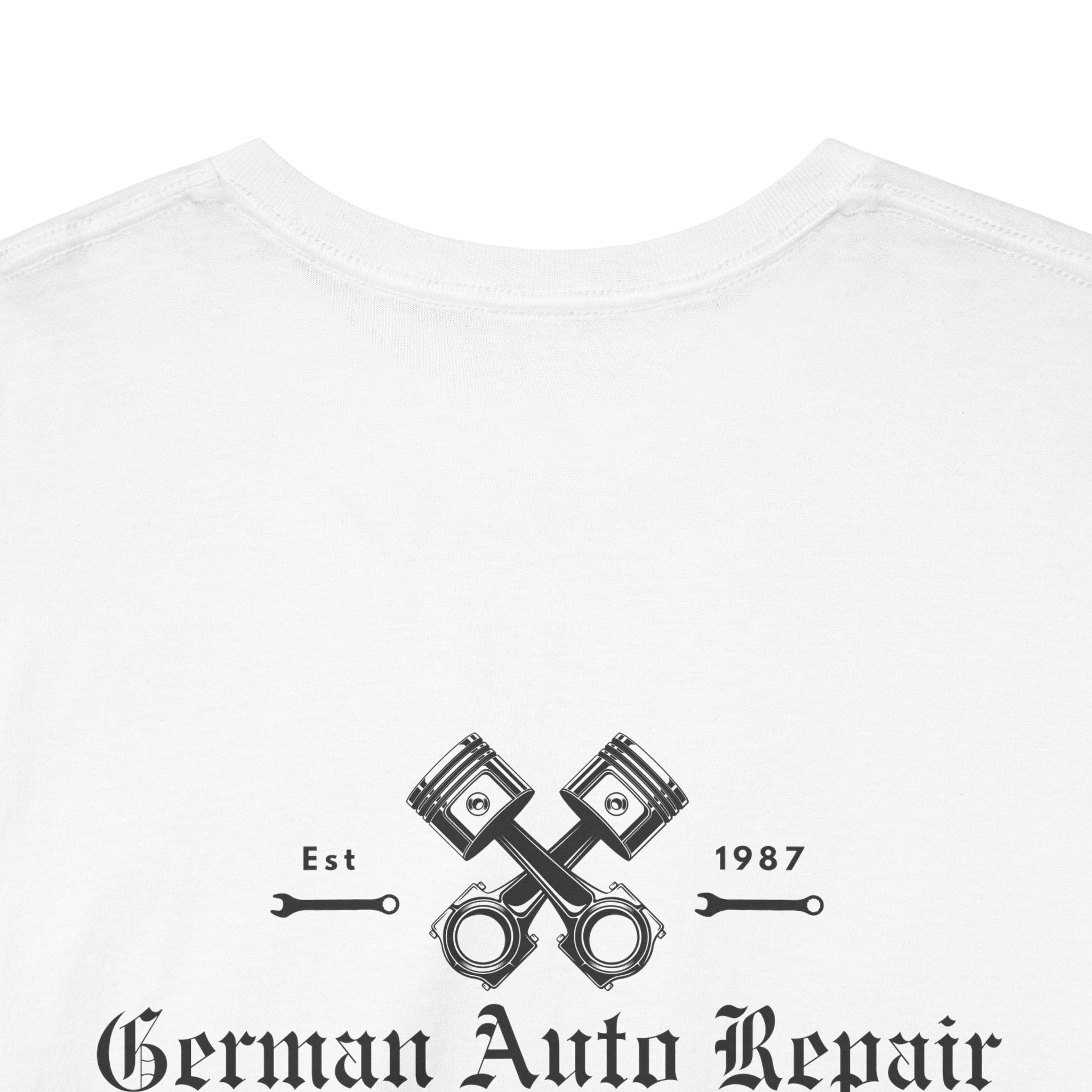 German Auto Repair Tee — Goleta Vintage Mechanic Logo T‑Shirt