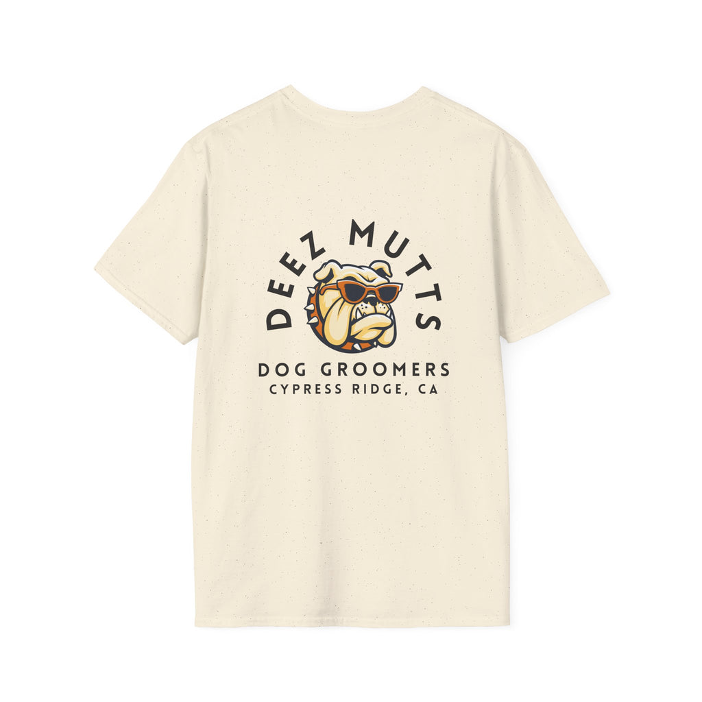 Deez Mutts Bulldog Logo T-Shirt | Dog Groomers Cypress Ridge