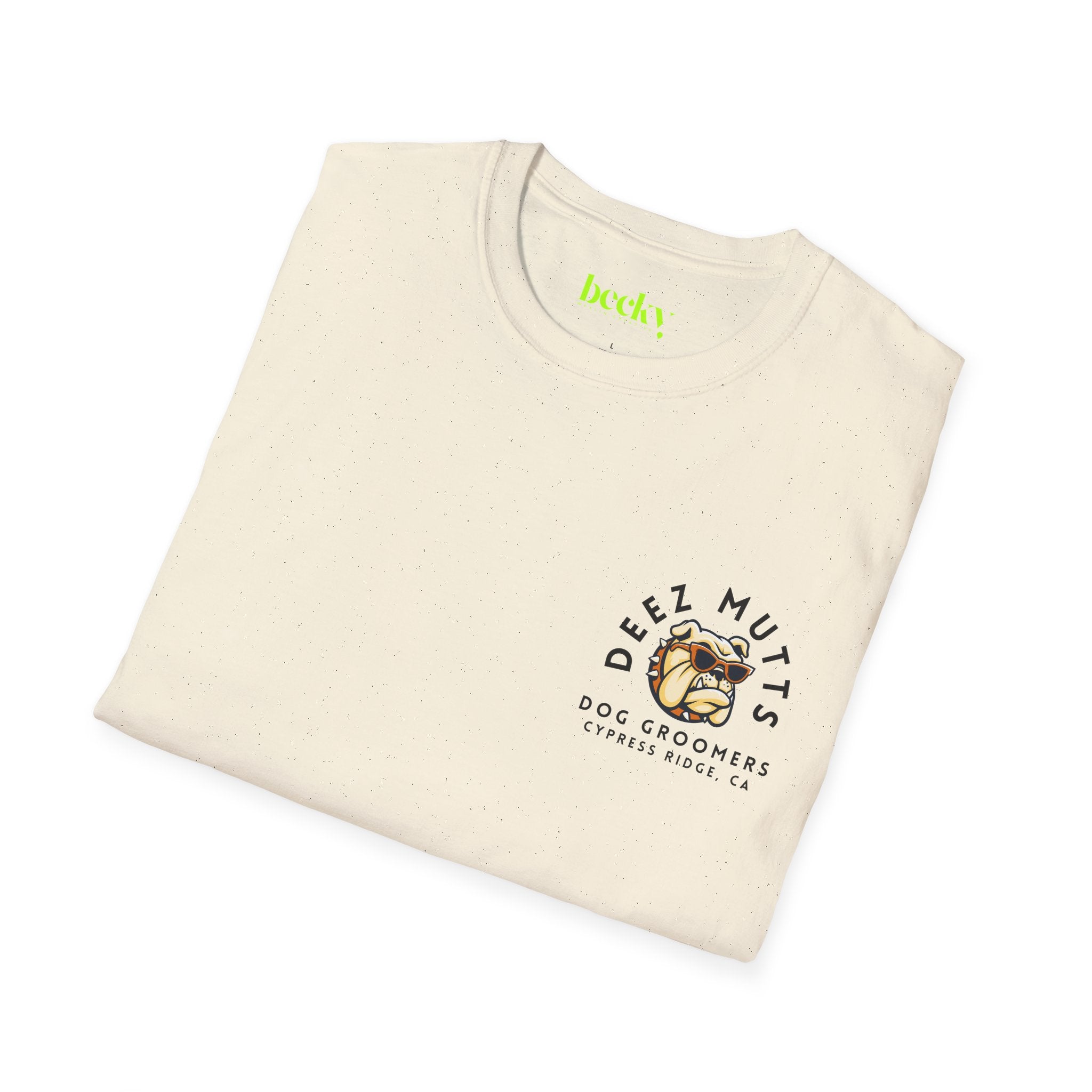 Deez Mutts Bulldog Logo T-Shirt | Dog Groomers Cypress Ridge