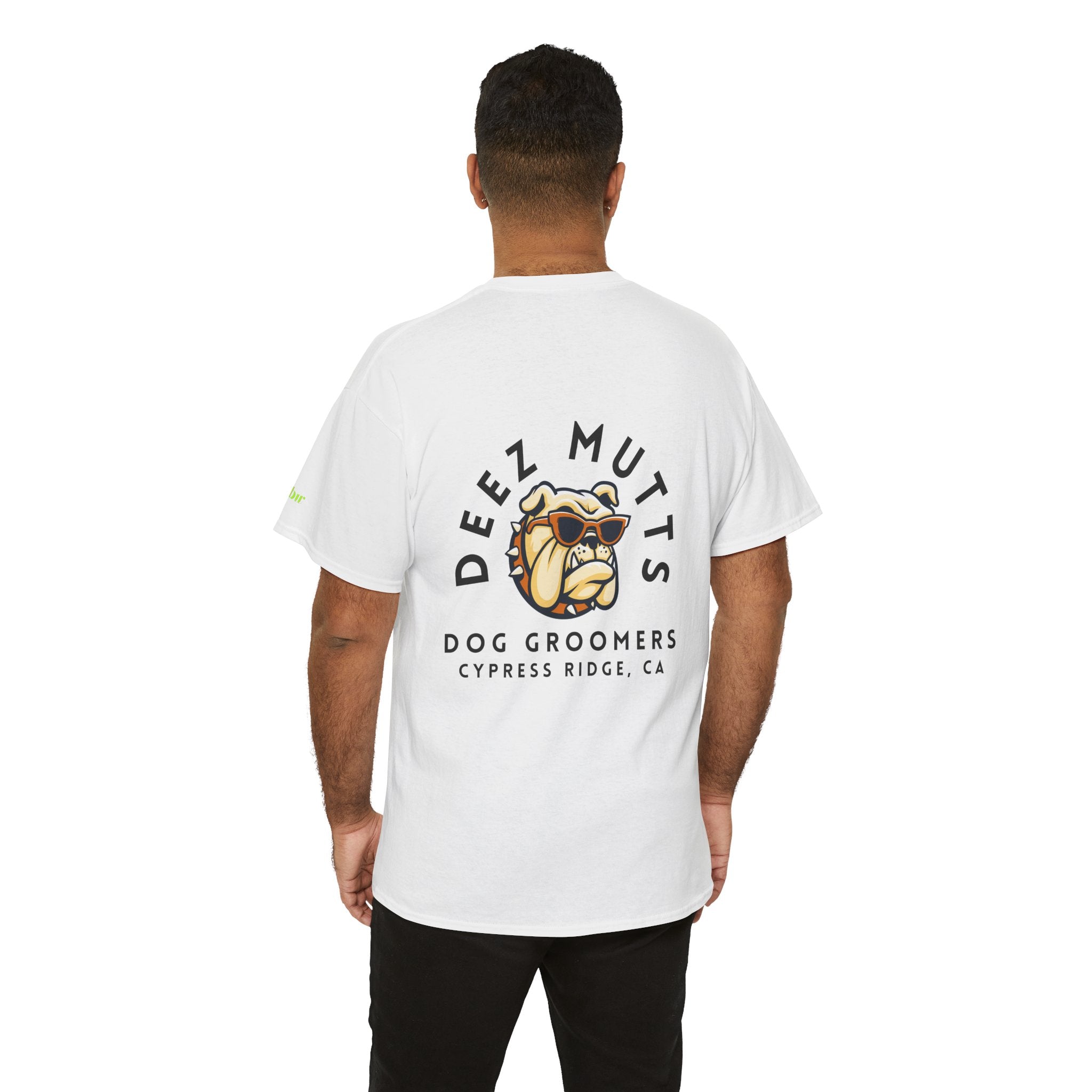 Deez Mutts Bulldog Logo Tee | Dog Groomers Cypress Ridge CA