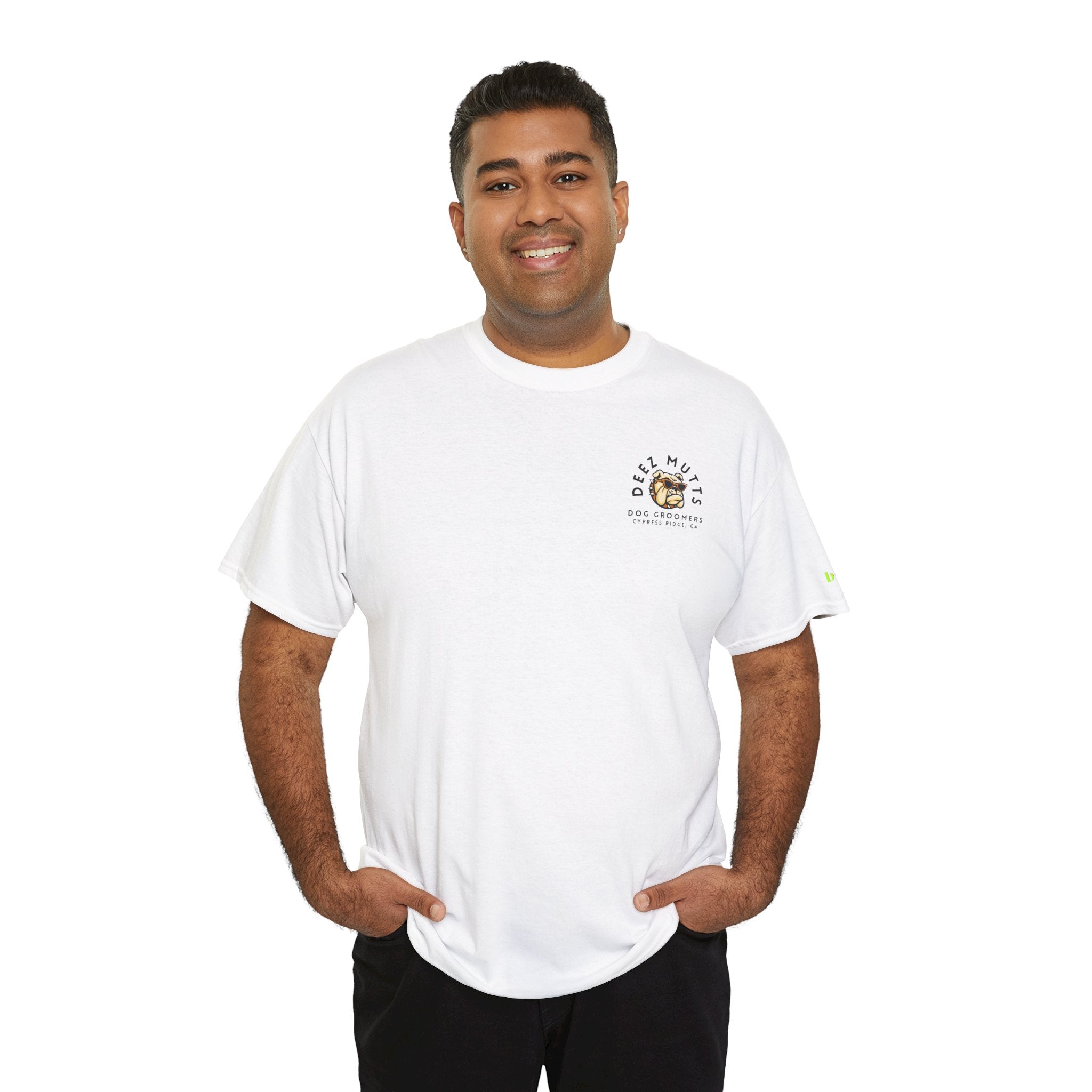 Deez Mutts Bulldog Logo Tee | Dog Groomers Cypress Ridge CA