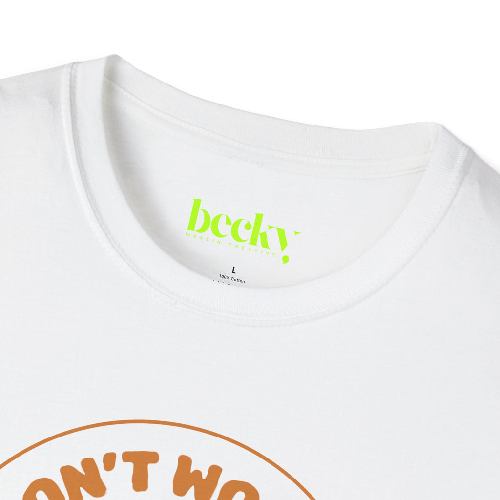 Don't Worry Be Hoppy T-Shirt | Cute Hopping Beer Mug Illustration