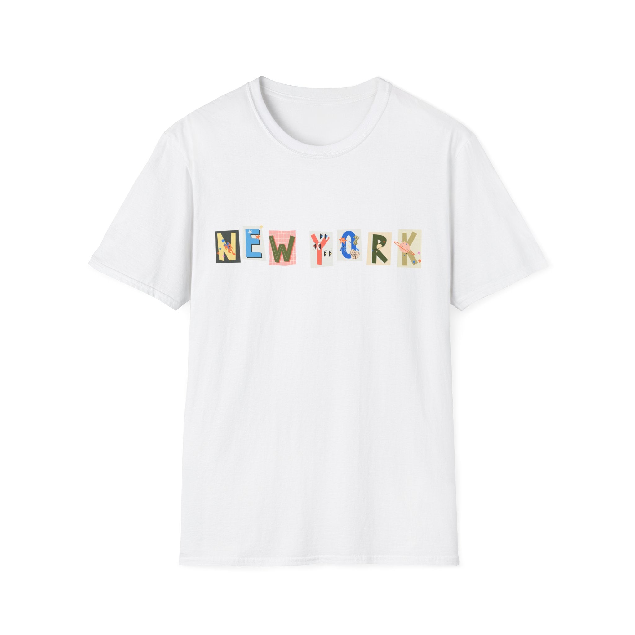 New York Funky Original Design T-Shirt, NYC Tee, Unisex Top, City Graphic Shirt, Urban Clothing