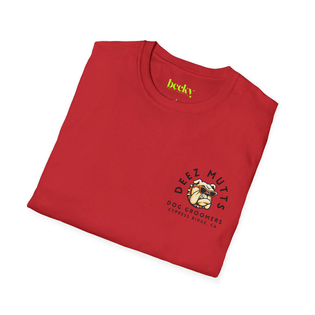 Deez Mutts Bulldog Logo T-Shirt | Dog Groomers Cypress Ridge