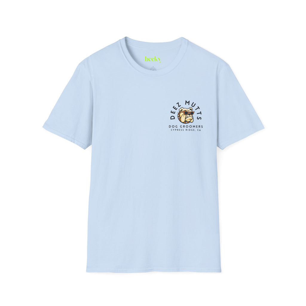 Deez Mutts Bulldog Logo T-Shirt | Dog Groomers Cypress Ridge