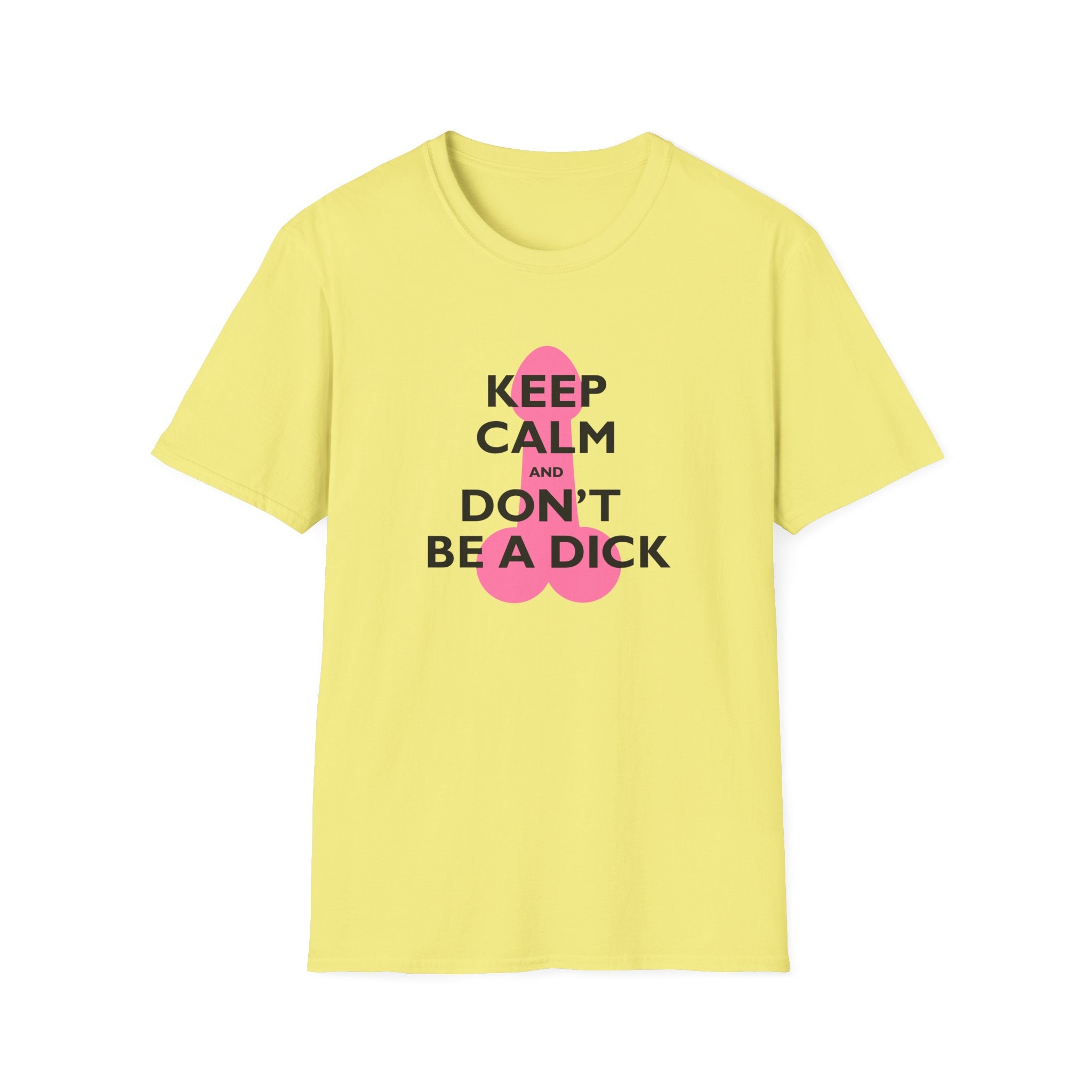 Keep Calm and Don't be a Dick t-shirt
