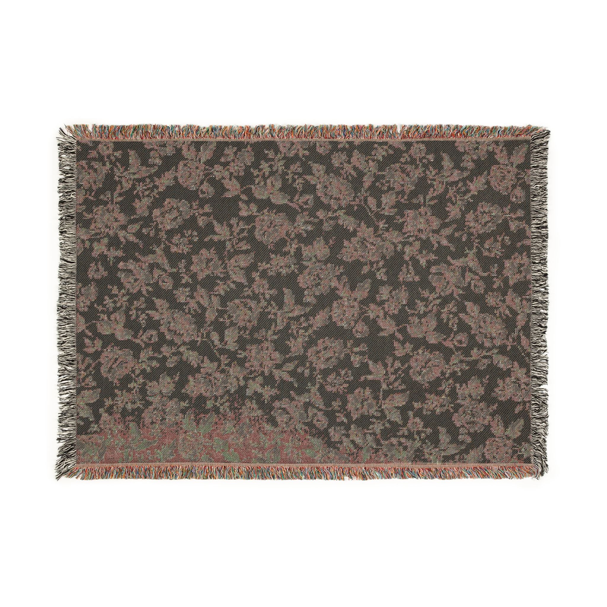 Copy of Pixel Mosaic Woven Blanket | Geometric Abstract Tapestry Throw