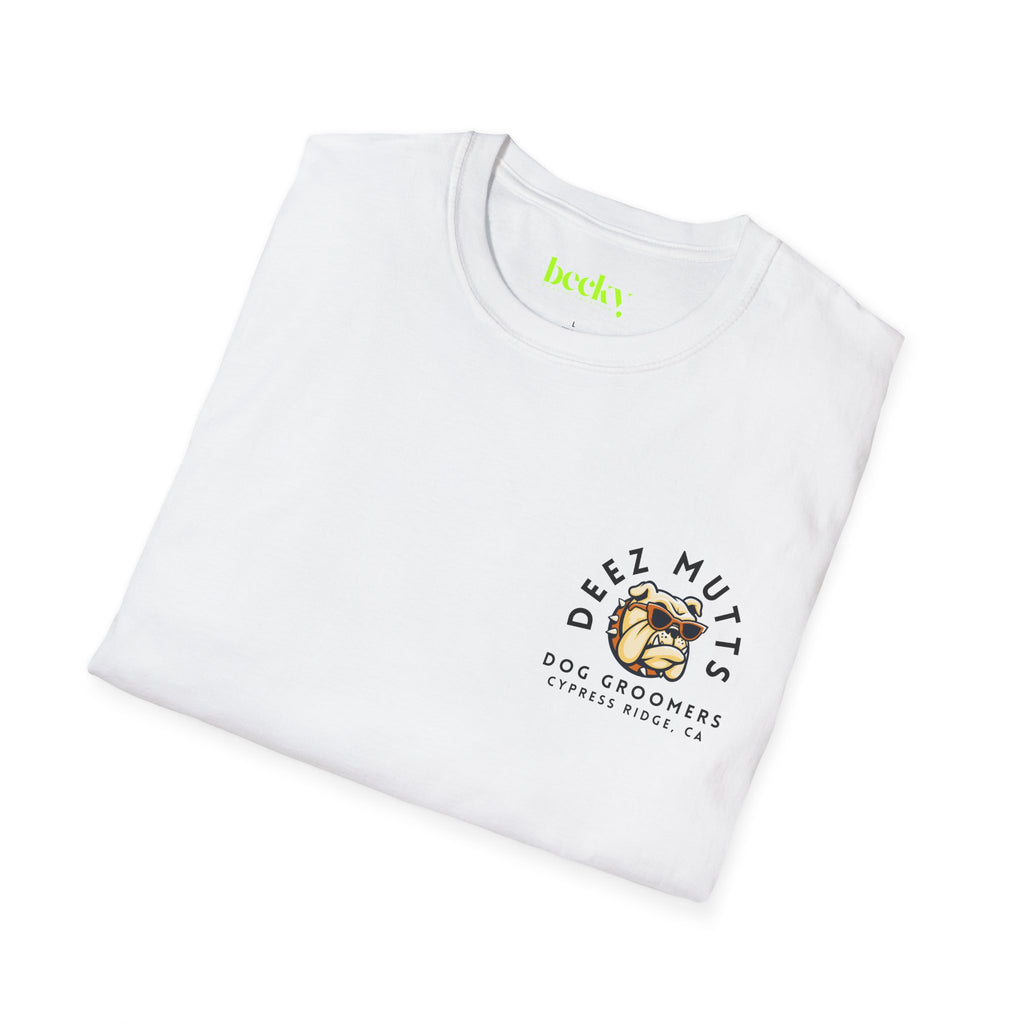 Deez Mutts Bulldog Logo T-Shirt | Dog Groomers Cypress Ridge